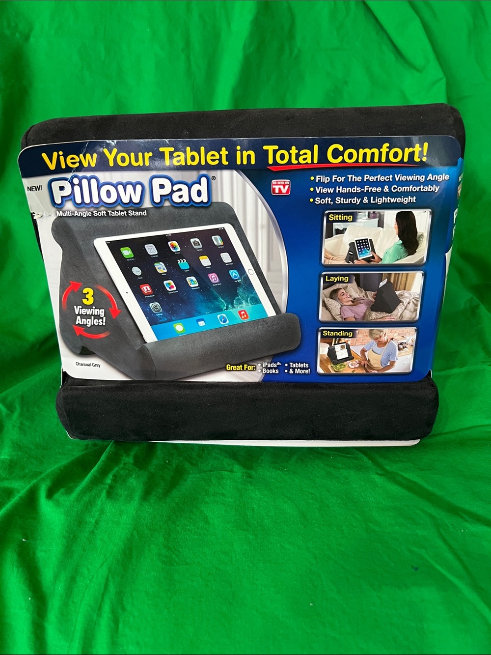 Multi-Angle Tablet Stand - Charcoal Gray